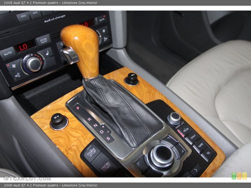 Limestone Grey Interior Transmission for the 2008 Audi Q7 4.2 Premium quattro #84578899