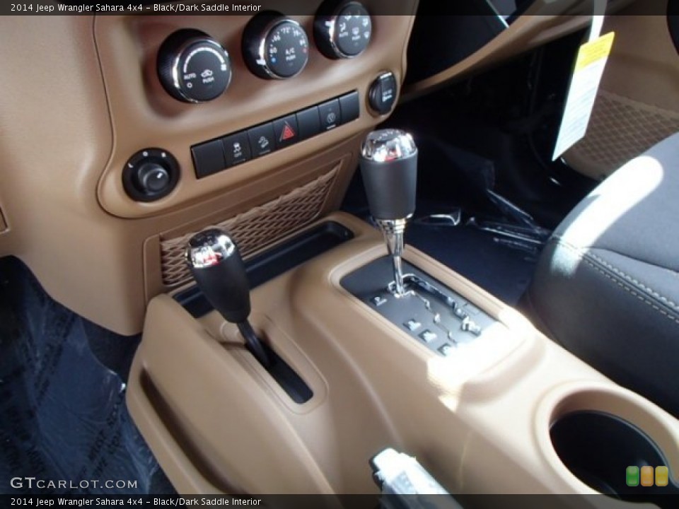 Black/Dark Saddle Interior Transmission for the 2014 Jeep Wrangler Sahara 4x4 #84587037