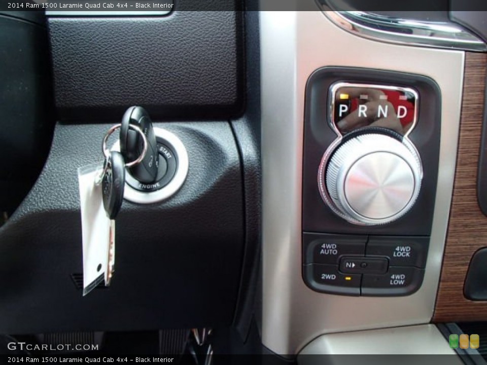 Black Interior Transmission for the 2014 Ram 1500 Laramie Quad Cab 4x4 #84588847