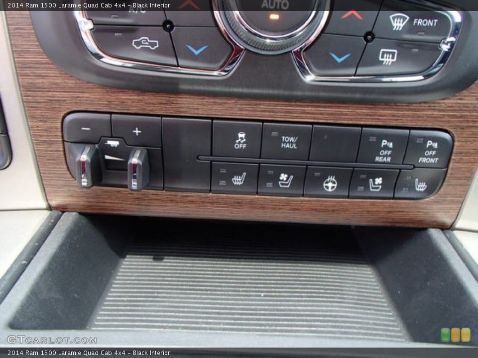 Black Interior Controls for the 2014 Ram 1500 Laramie Quad Cab 4x4 #84589819