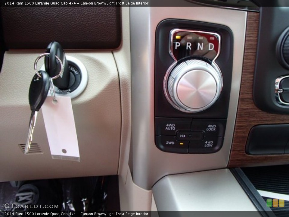 Canyon Brown/Light Frost Beige Interior Transmission for the 2014 Ram 1500 Laramie Quad Cab 4x4 #84590284