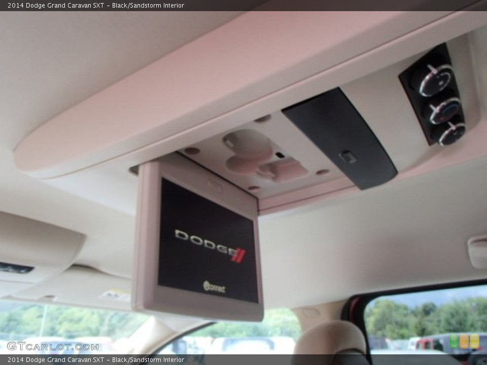 Black/Sandstorm Interior Entertainment System for the 2014 Dodge Grand Caravan SXT #84590656