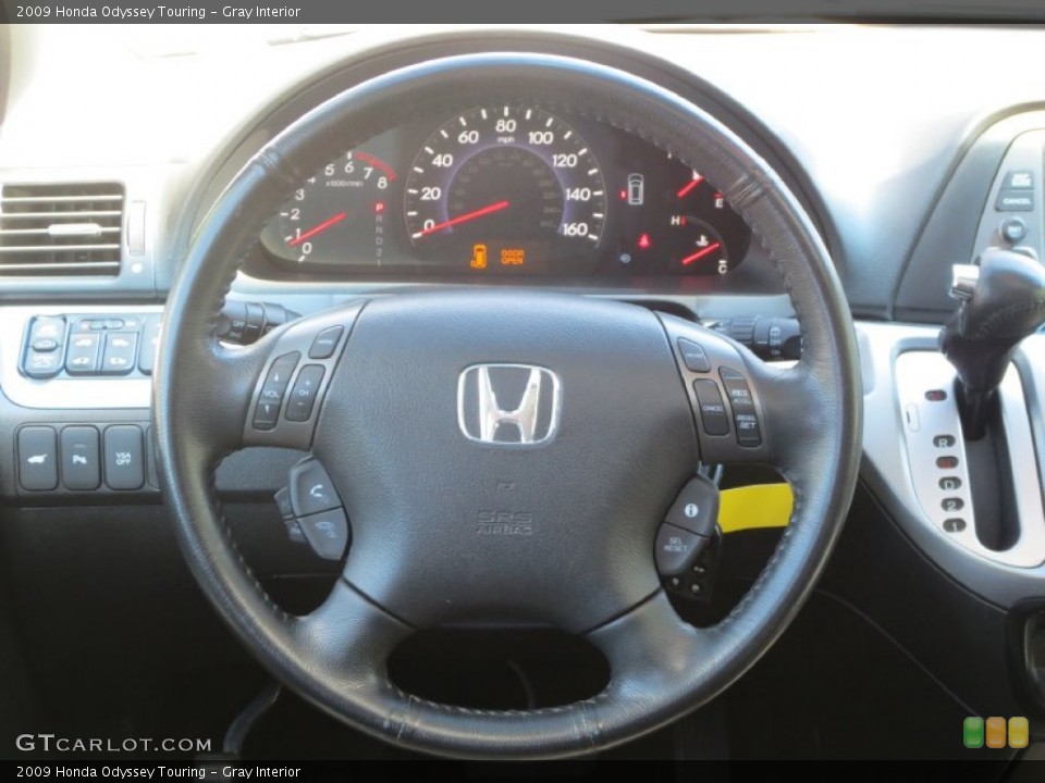 Gray Interior Steering Wheel for the 2009 Honda Odyssey Touring #84591334