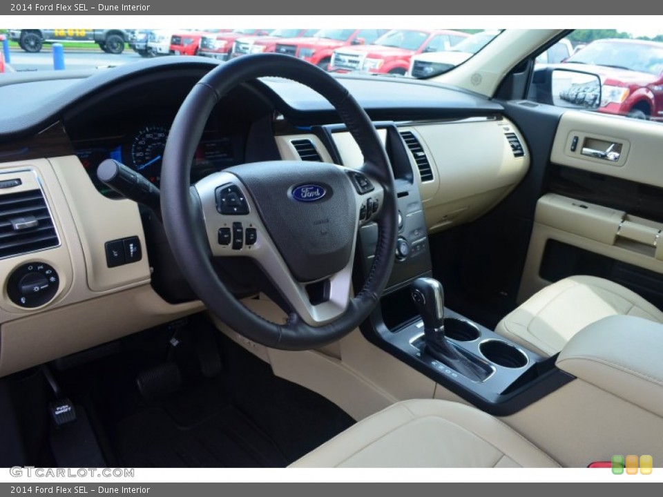 Dune Interior Prime Interior for the 2014 Ford Flex SEL #84591565