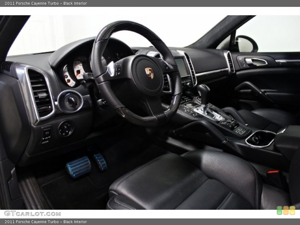 Black 2011 Porsche Cayenne Interiors