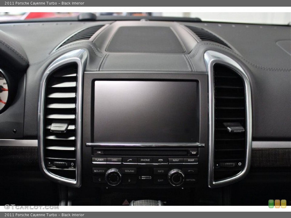 Black Interior Controls for the 2011 Porsche Cayenne Turbo #84592495