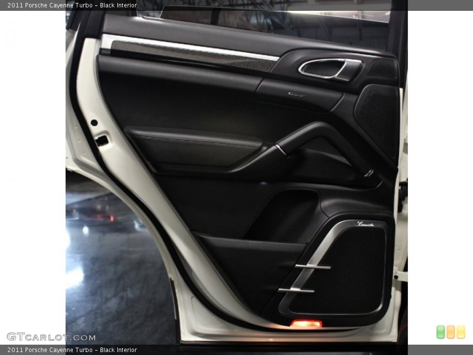 Black Interior Door Panel for the 2011 Porsche Cayenne Turbo #84592654