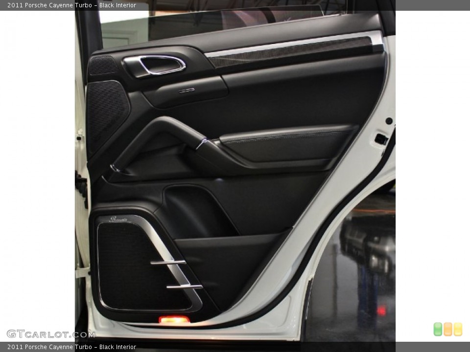Black Interior Door Panel for the 2011 Porsche Cayenne Turbo #84592702