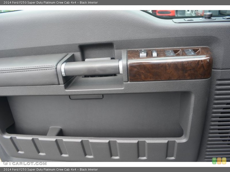 Black Interior Door Panel for the 2014 Ford F250 Super Duty Platinum Crew Cab 4x4 #84593323