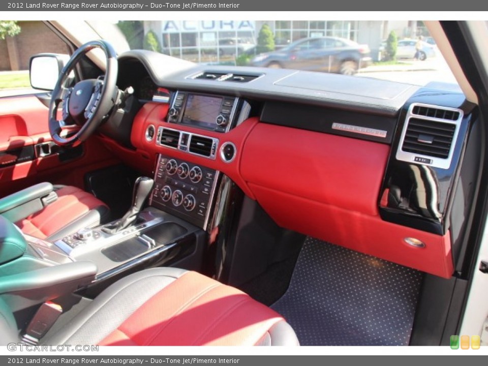 Duo-Tone Jet/Pimento Interior Dashboard for the 2012 Land Rover Range Rover Autobiography #84595324