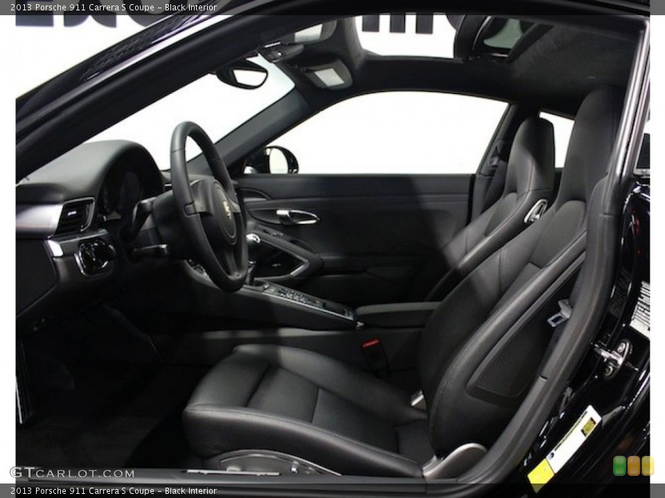 Black Interior Photo for the 2013 Porsche 911 Carrera S Coupe #84596221