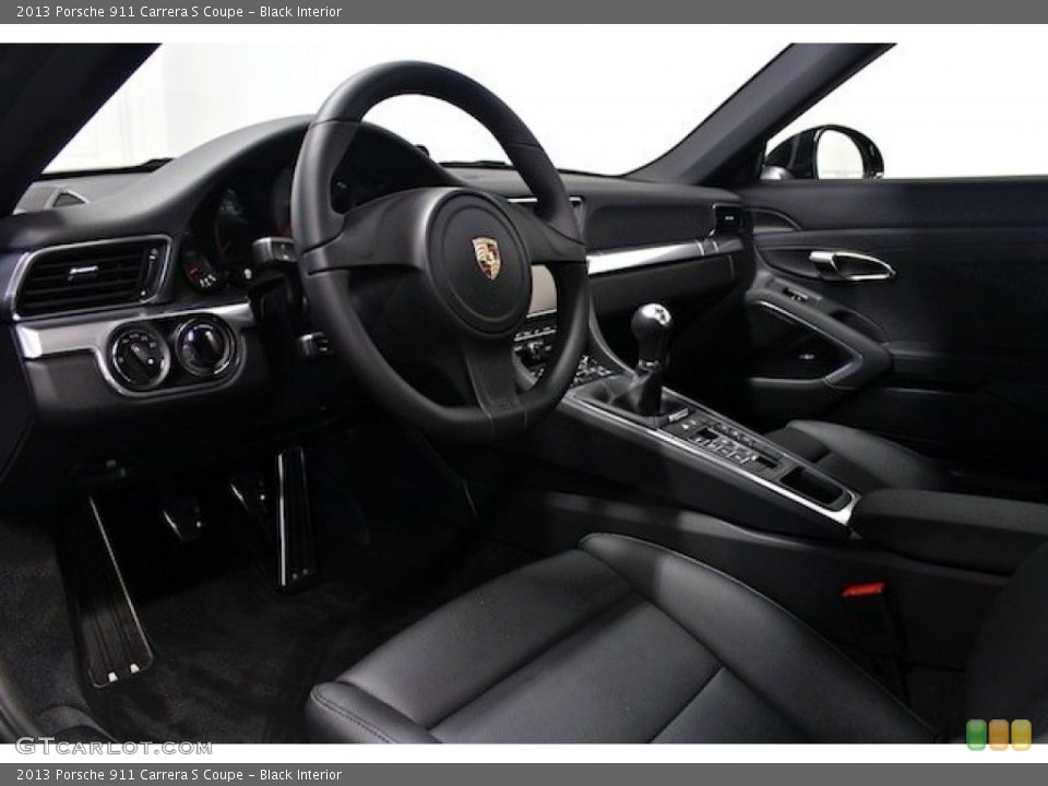 Black Interior Photo for the 2013 Porsche 911 Carrera S Coupe #84596374
