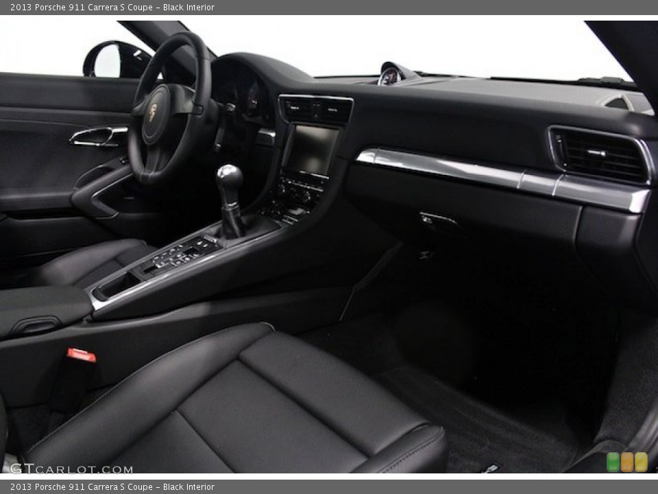 Black Interior Dashboard for the 2013 Porsche 911 Carrera S Coupe #84596395