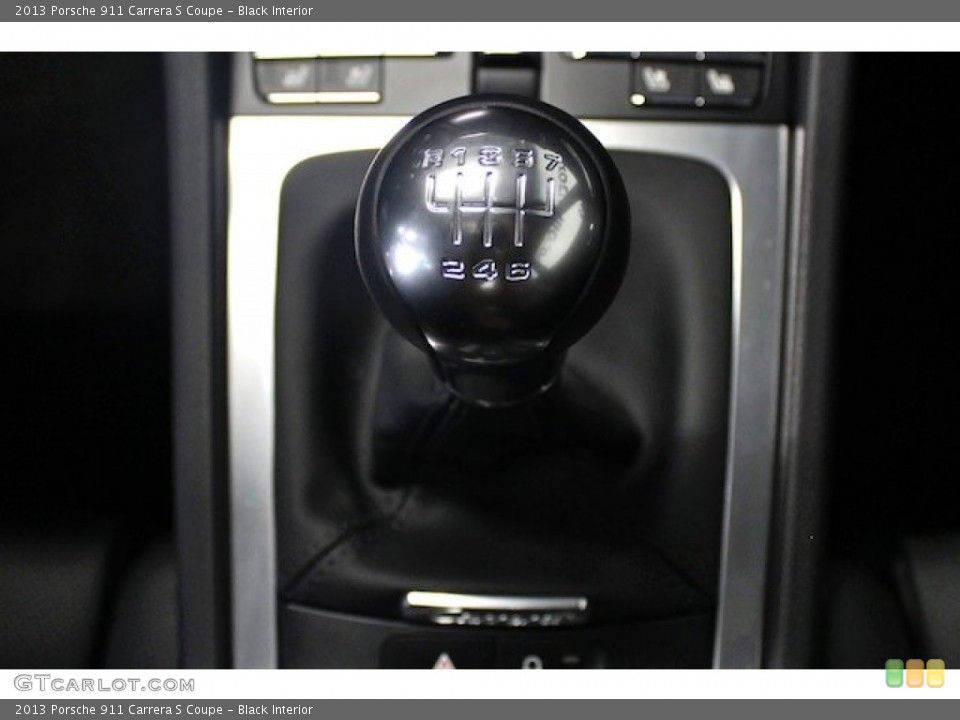 Black Interior Transmission for the 2013 Porsche 911 Carrera S Coupe #84596605