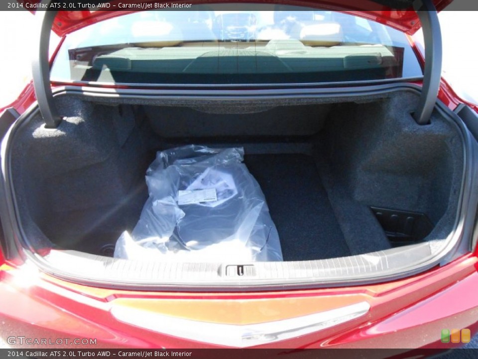 Caramel/Jet Black Interior Trunk for the 2014 Cadillac ATS 2.0L Turbo AWD #84599080