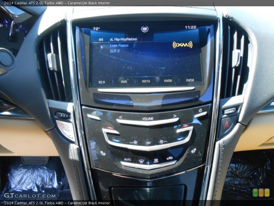 Caramel/Jet Black Interior Controls for the 2014 Cadillac ATS 2.0L Turbo AWD #84599176
