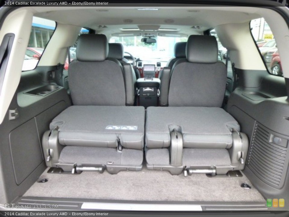 Ebony/Ebony Interior Trunk for the 2014 Cadillac Escalade Luxury AWD #84600373