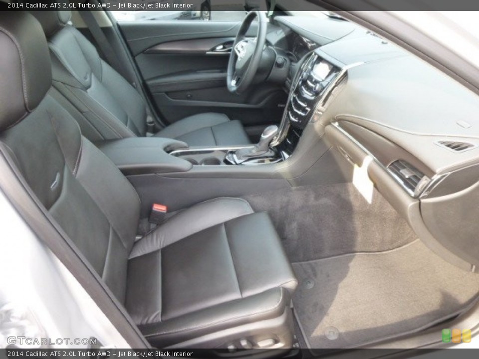 Jet Black/Jet Black Interior Front Seat for the 2014 Cadillac ATS 2.0L Turbo AWD #84601207