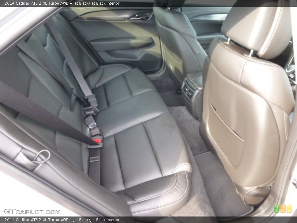 Jet Black/Jet Black Interior Rear Seat for the 2014 Cadillac ATS 2.0L Turbo AWD #84601255