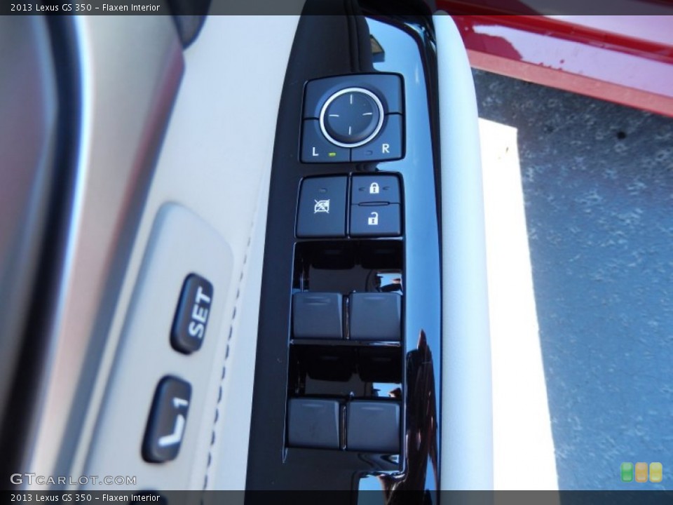 Flaxen Interior Controls for the 2013 Lexus GS 350 #84603946