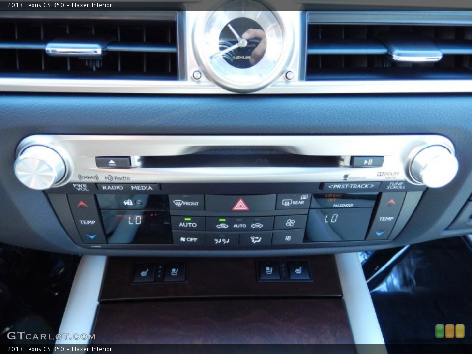 Flaxen Interior Controls for the 2013 Lexus GS 350 #84604204