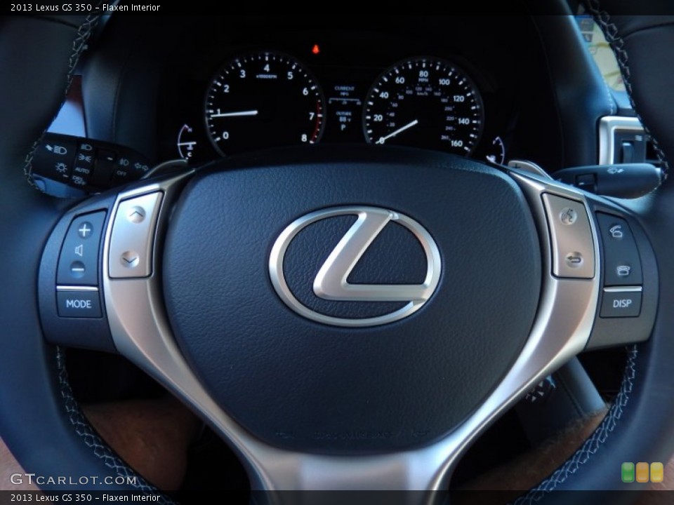 Flaxen Interior Controls for the 2013 Lexus GS 350 #84604309