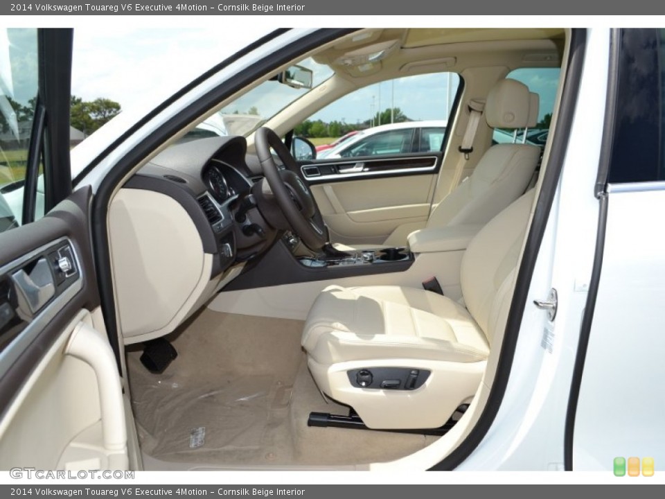 Cornsilk Beige Interior Photo for the 2014 Volkswagen Touareg V6 Executive 4Motion #84606682