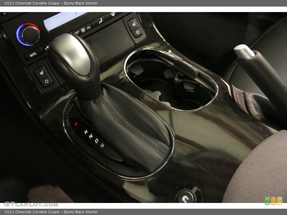 Ebony Black Interior Transmission for the 2011 Chevrolet Corvette Coupe #84606961