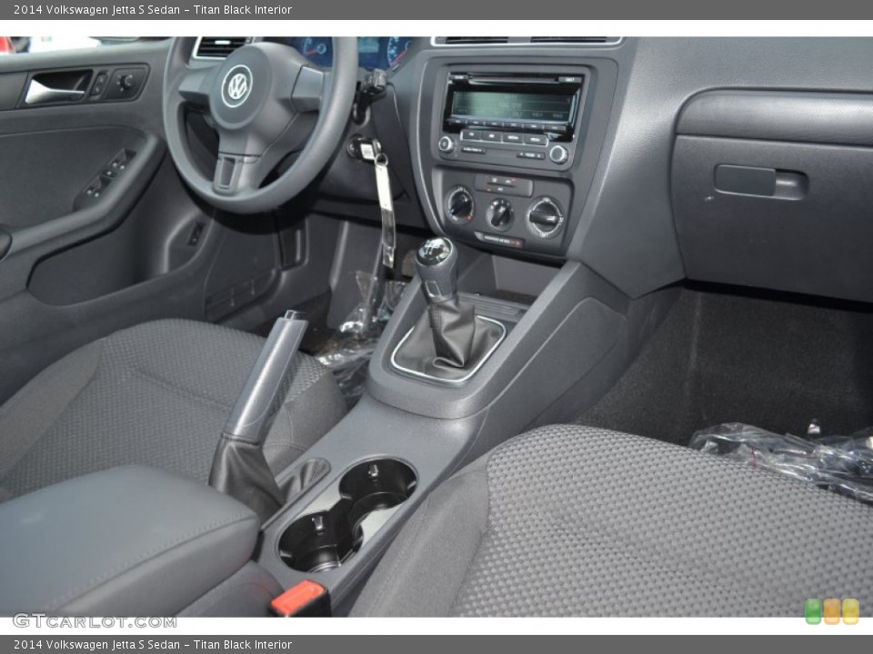 Titan Black Interior Transmission for the 2014 Volkswagen Jetta S Sedan #84607582
