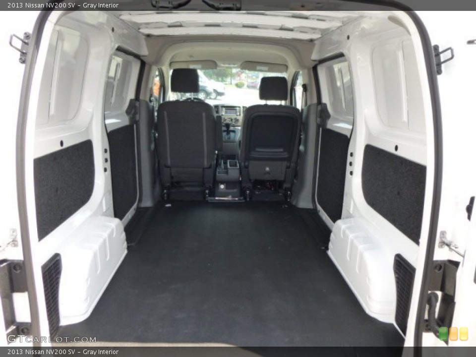 Gray Interior Trunk for the 2013 Nissan NV200 SV #84611263