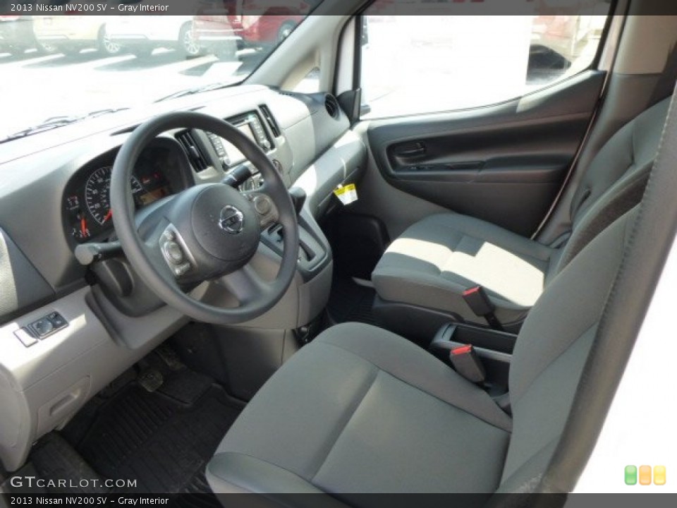 Gray Interior Photo for the 2013 Nissan NV200 SV #84611312