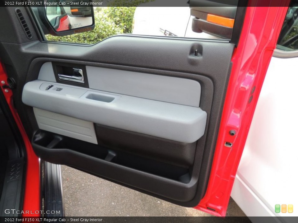 Steel Gray Interior Door Panel for the 2012 Ford F150 XLT Regular Cab #84611623