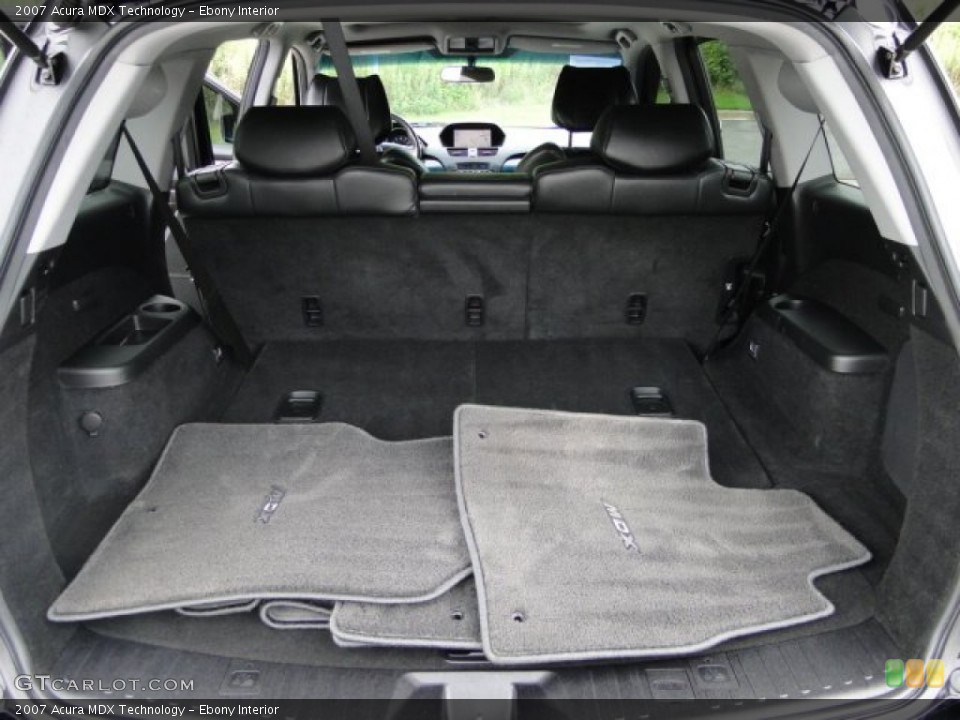 Ebony Interior Trunk for the 2007 Acura MDX Technology #84617041