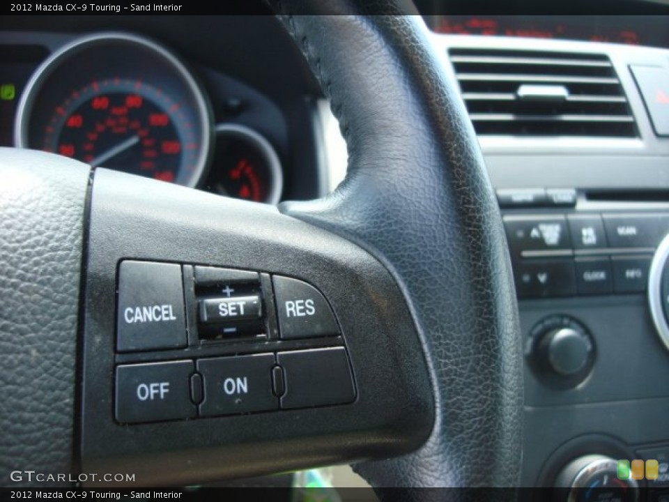 Sand Interior Controls for the 2012 Mazda CX-9 Touring #84623260