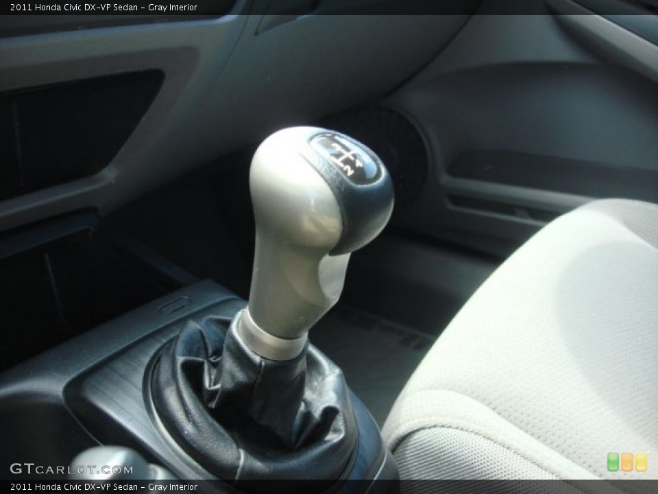 Gray Interior Transmission for the 2011 Honda Civic DX-VP Sedan #84626309