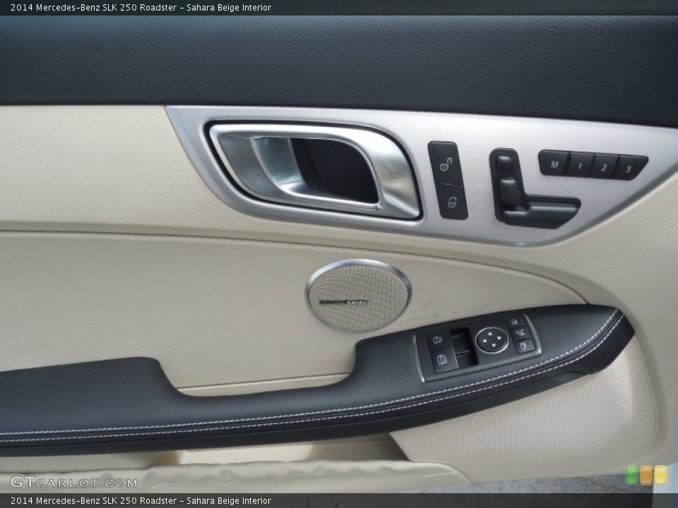 Sahara Beige Interior Controls for the 2014 Mercedes-Benz SLK 250 Roadster #84626891