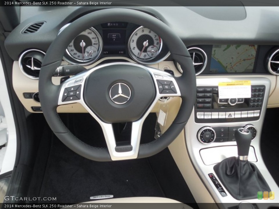 Sahara Beige Interior Dashboard for the 2014 Mercedes-Benz SLK 250 Roadster #84626936