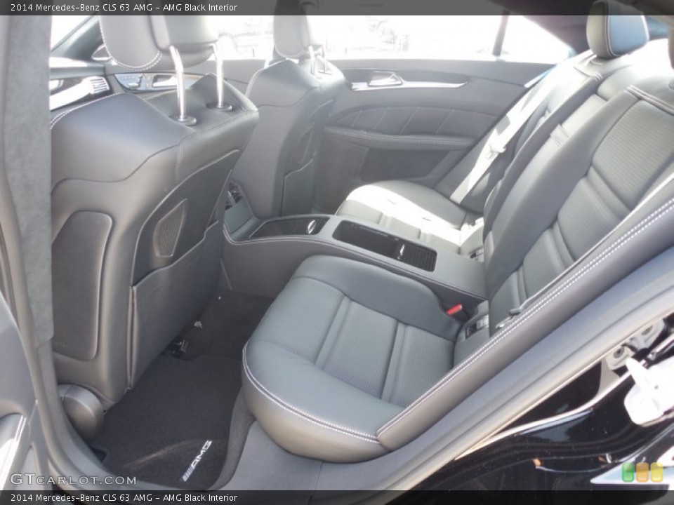 AMG Black Interior Rear Seat for the 2014 Mercedes-Benz CLS 63 AMG #84630098