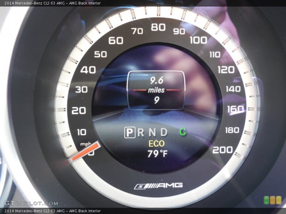 AMG Black Interior Gauges for the 2014 Mercedes-Benz CLS 63 AMG #84630148