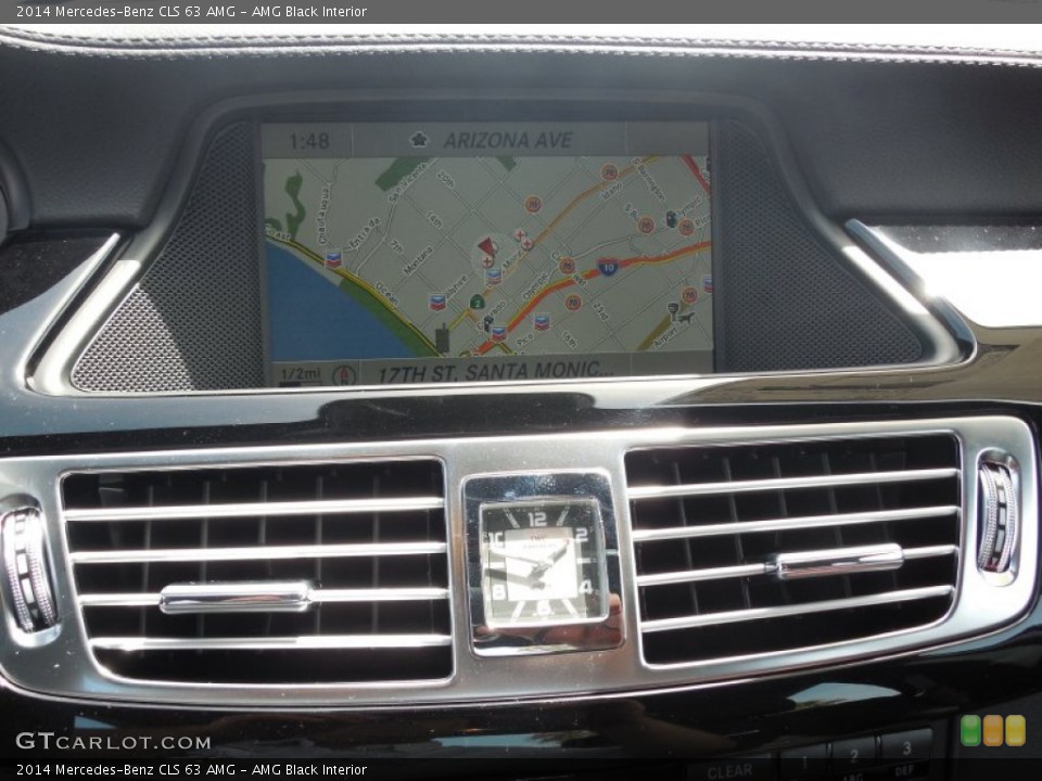 AMG Black Interior Navigation for the 2014 Mercedes-Benz CLS 63 AMG #84630200