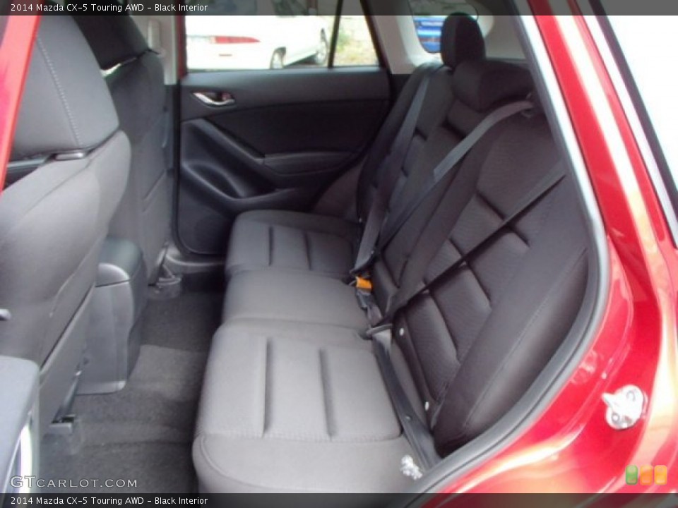 Black Interior Rear Seat for the 2014 Mazda CX-5 Touring AWD #84630473