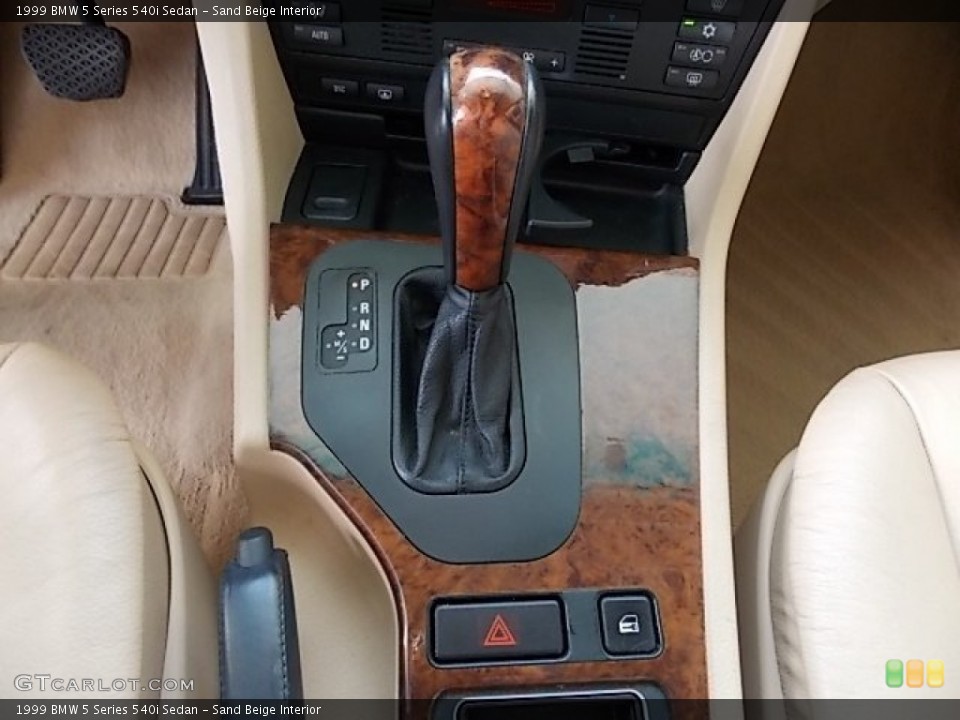 Sand Beige Interior Transmission for the 1999 BMW 5 Series 540i Sedan #84637082