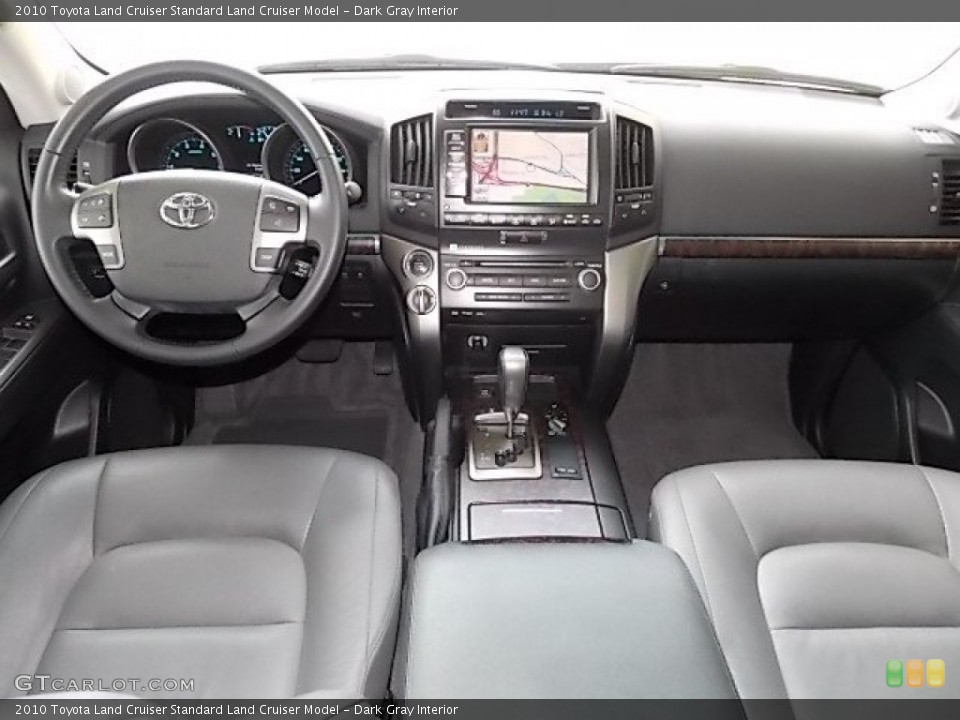 Dark Gray Interior Dashboard for the 2010 Toyota Land Cruiser  #84639149