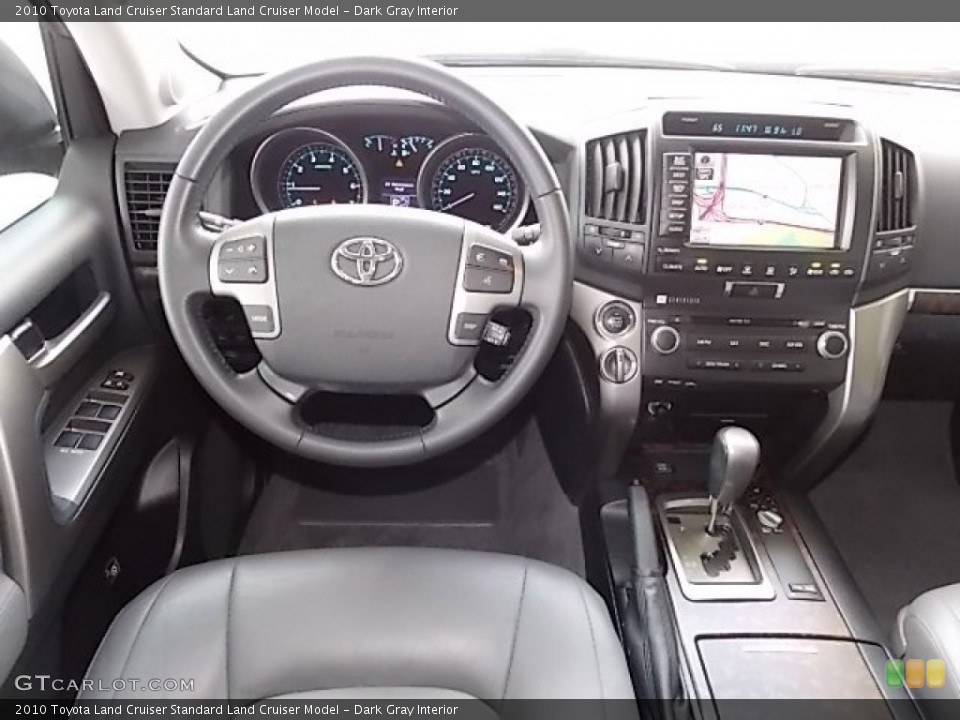 Dark Gray Interior Dashboard for the 2010 Toyota Land Cruiser  #84639356