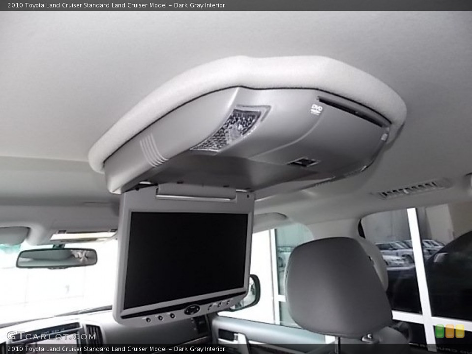 Dark Gray Interior Entertainment System for the 2010 Toyota Land Cruiser  #84639453