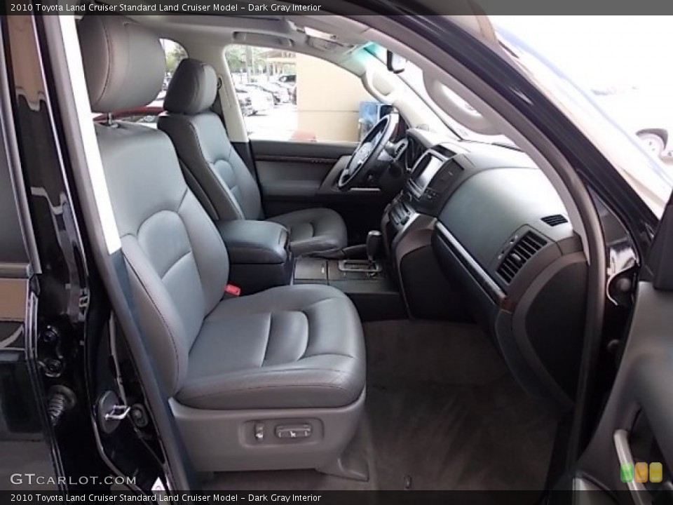 Dark Gray 2010 Toyota Land Cruiser Interiors