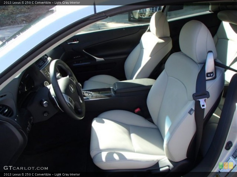 Light Gray 2013 Lexus IS Interiors