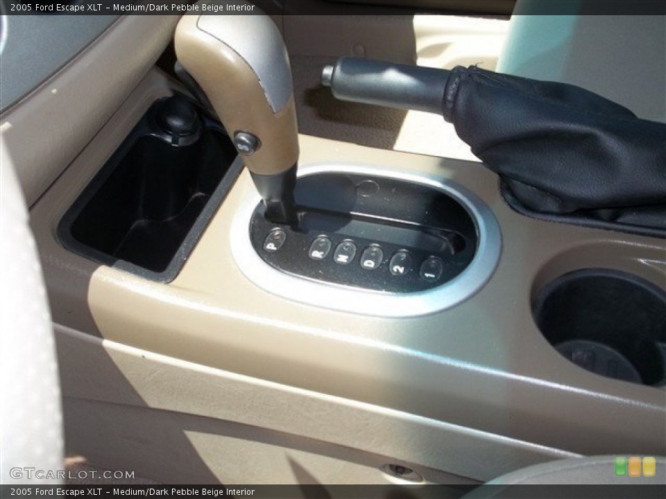 Medium/Dark Pebble Beige Interior Transmission for the 2005 Ford Escape XLT #84643139