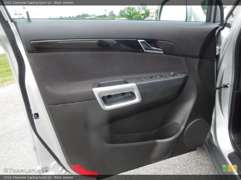 Black Interior Door Panel for the 2013 Chevrolet Captiva Sport LS #84648863