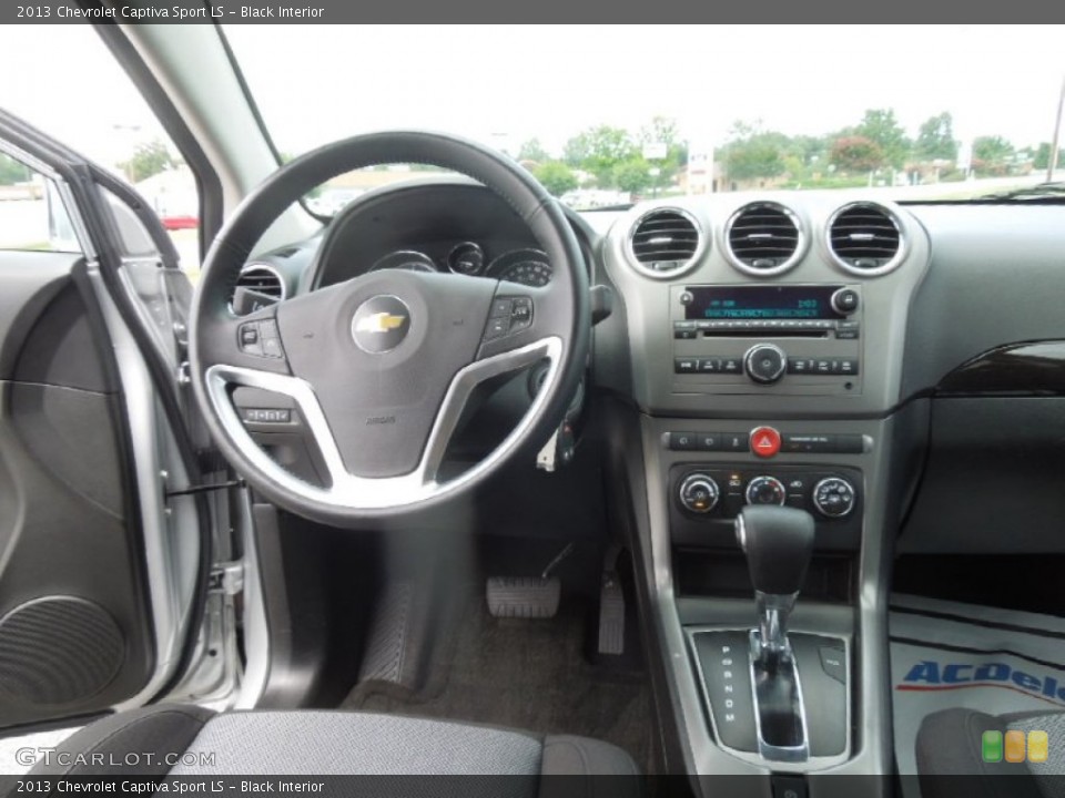 Black Interior Dashboard for the 2013 Chevrolet Captiva Sport LS #84649046